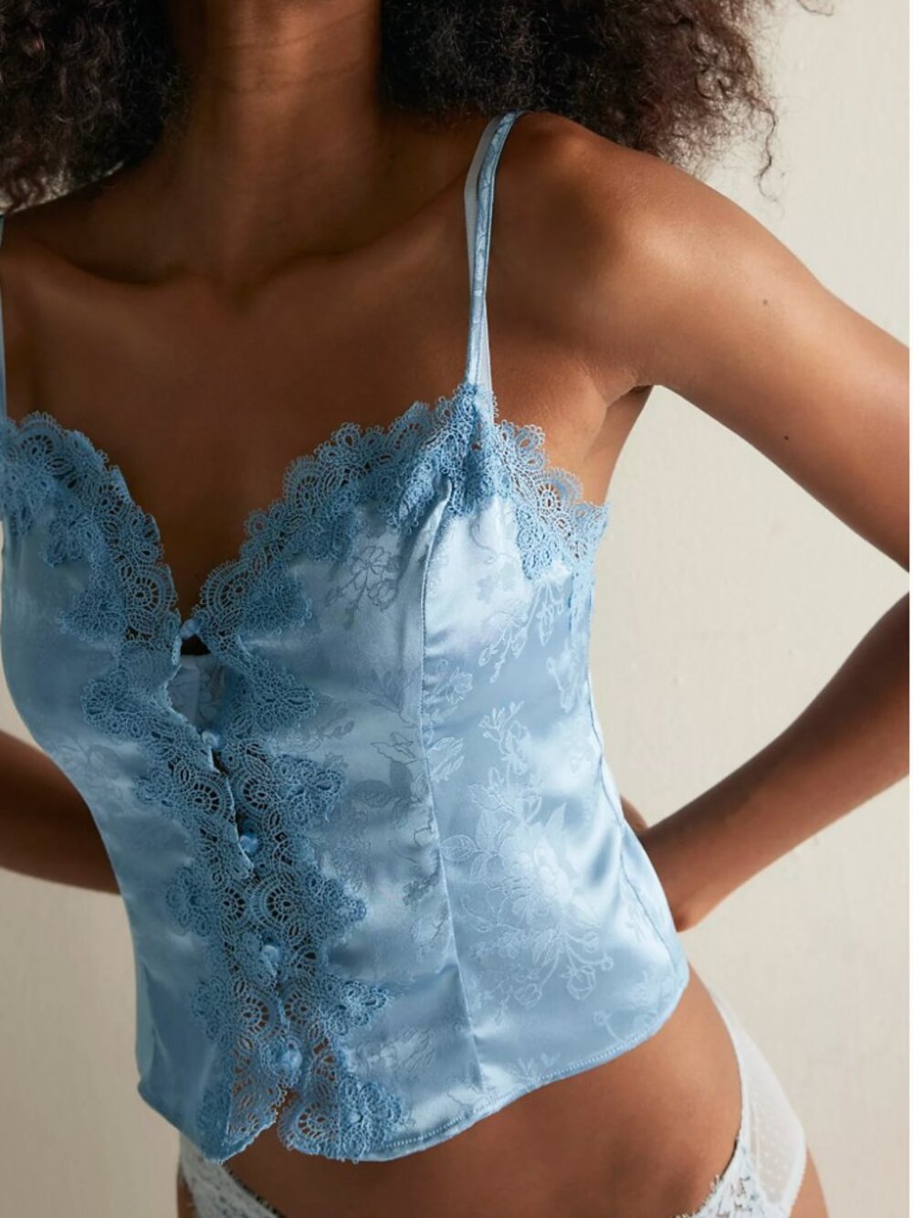 Intimately By Free People Women's Slip Into Something Corset Cami - XL. NWT